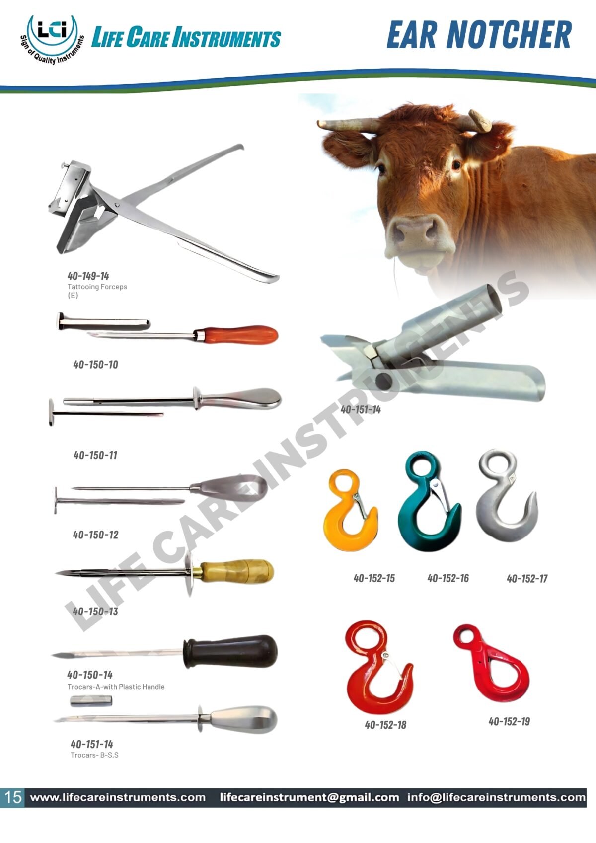 Enhance your livestock management with our Professional Ear Notcher and Livestock Identification Solutions. Our high-quality tools are designed to streamline the identification process, making it easy to keep track of your animals. Invest in our durable and reliable products for effective livestock organization and maintenance.