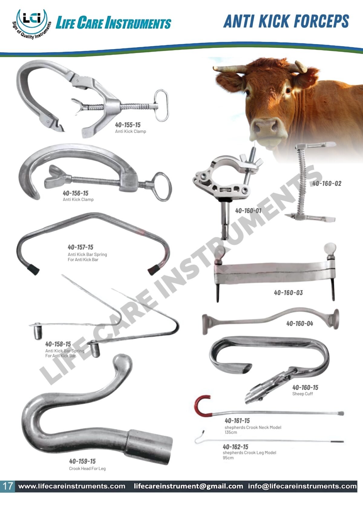 Upgrade your livestock handling experience with our comprehensive anti-kick forceps and livestock restraint tools! Perfect for professional use, these tools are designed to provide maximum control and safety. Say goodbye to struggles and mishaps - invest in quality tools for efficient and stress-free livestock management!