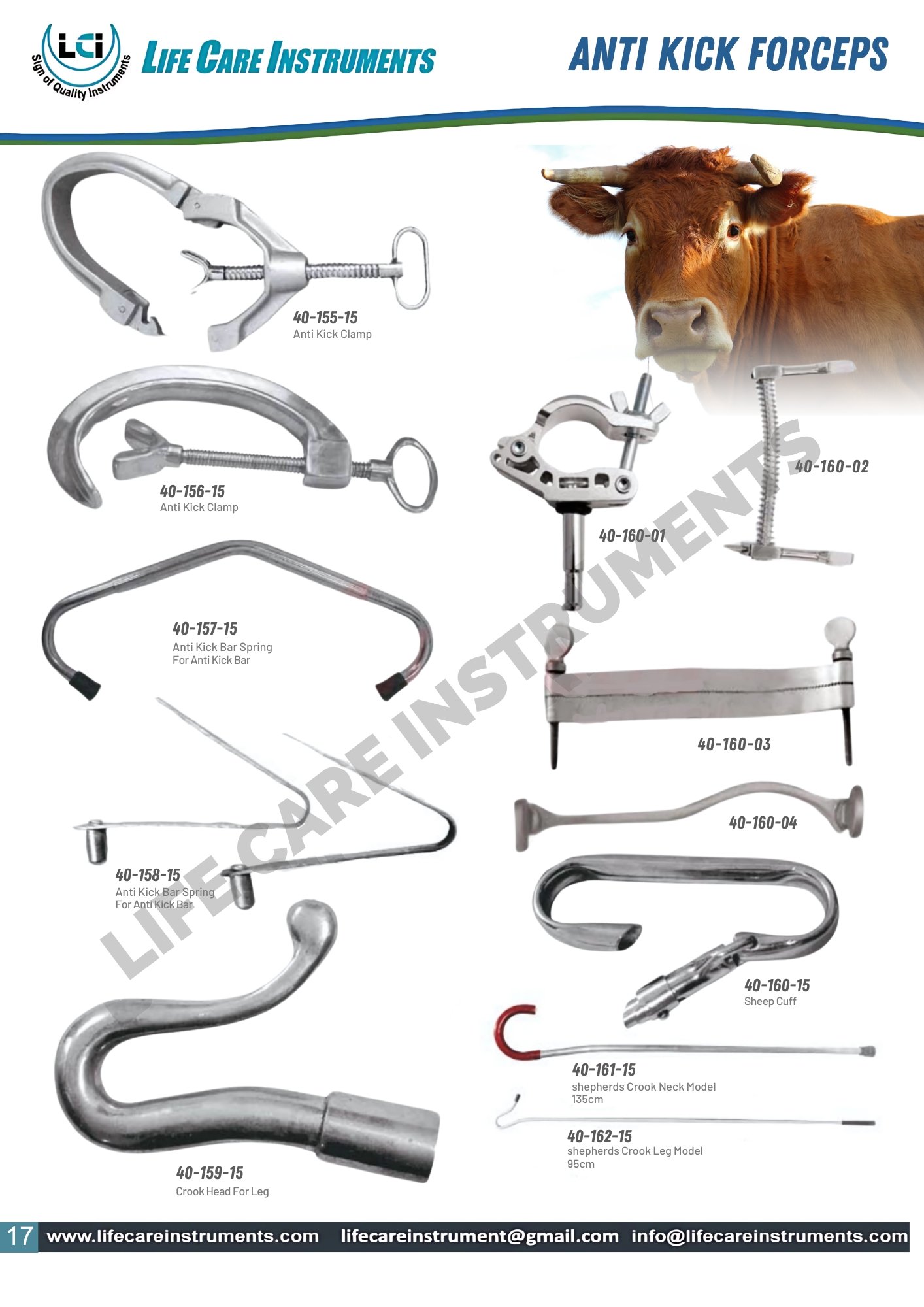 Upgrade your livestock handling experience with our comprehensive anti-kick forceps and livestock restraint tools! Perfect for professional use, these tools are designed to provide maximum control and safety. Say goodbye to struggles and mishaps - invest in quality tools for efficient and stress-free livestock management!