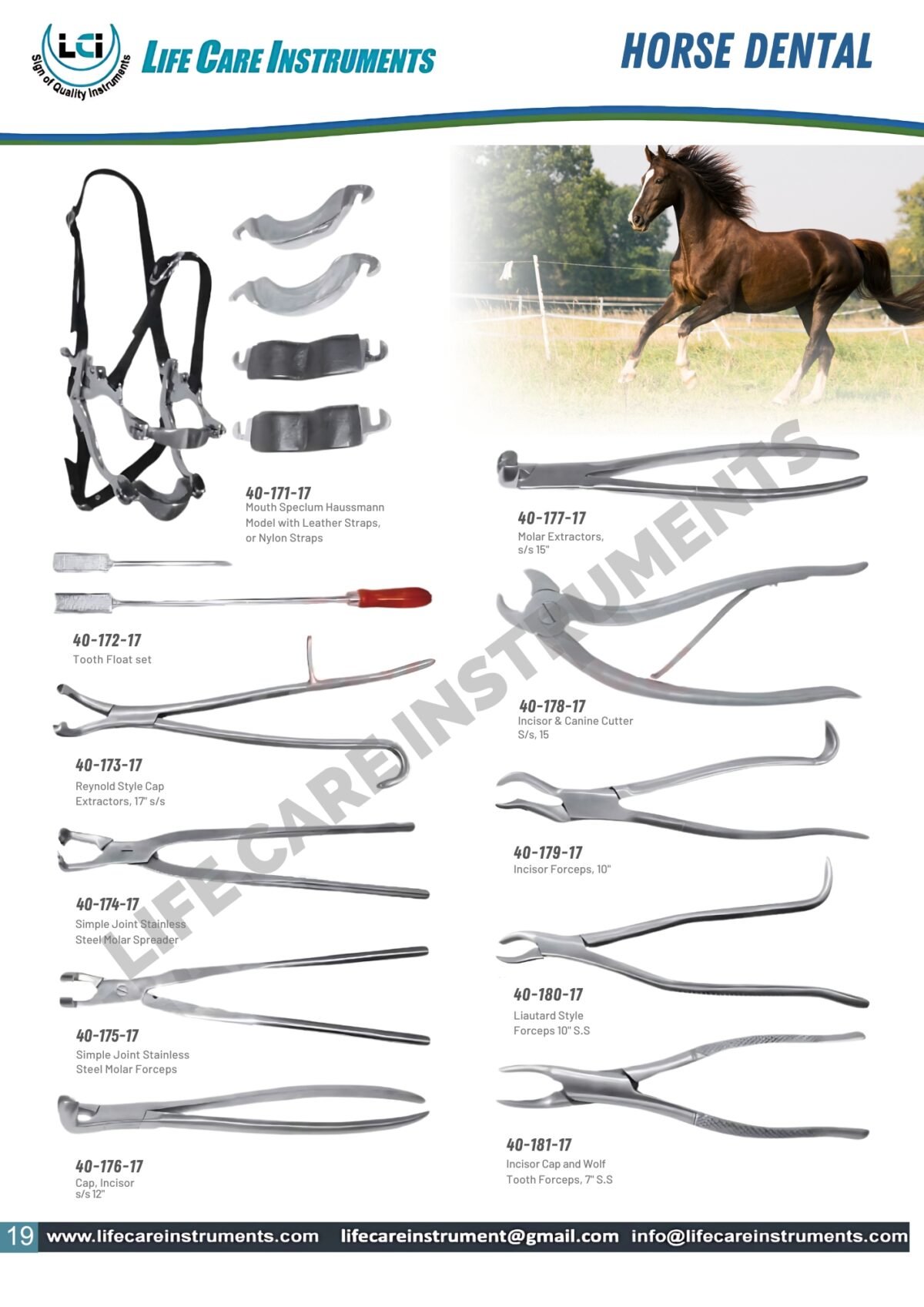 Upgrade your equine oral care routine with our premium horse dental instruments! Keep your horse's teeth healthy and strong with these high-quality tools designed for precision and efficiency. Perfect for professional use or at-home maintenance. Invest in your horse's health today!