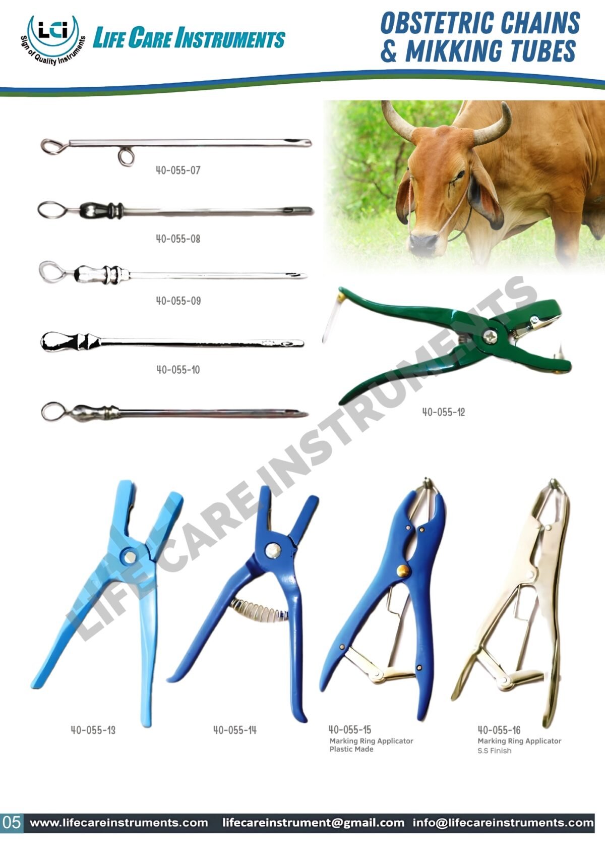 Discover the ultimate veterinary tools for managing livestock with our premium obstetric chains and milking tubes. Ensure efficient and safe care for your animals with these essential tools. Upgrade your farm equipment today!