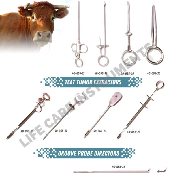 Enhance your veterinary practice with our premium Obstetric Chains, Milking Tubes, & Teat Tumor Extractors. Essential tools for livestock professionals. Shop now!