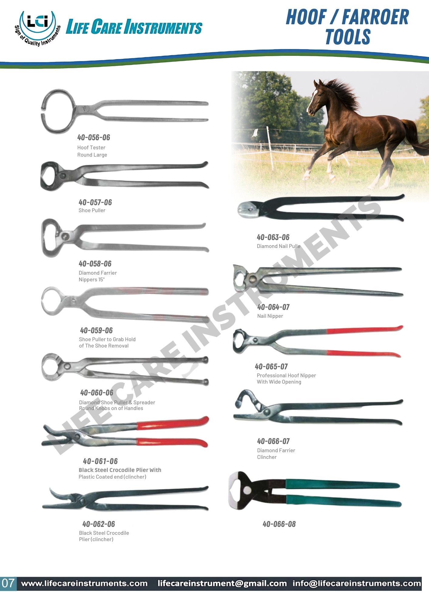 Discover high-quality Hoof & Farrier Tools for all your equine and livestock hoof maintenance needs. Our premium instruments are designed for precision and durability, ensuring your animals receive the best care. Shop now for tools that will help you keep their hooves healthy and strong.
